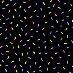 Paper art confetti background for wallpaper design. Vector art illustration.