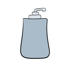 bathroom bottle. shampoo. liquid soap. dispenser. cream. air conditioner. cleaning the house. minimalism. decluttering.
