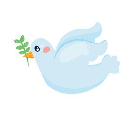 dove with olive branch