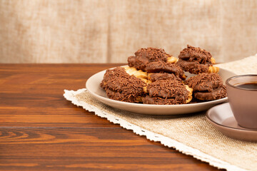 Cookies with chocolate