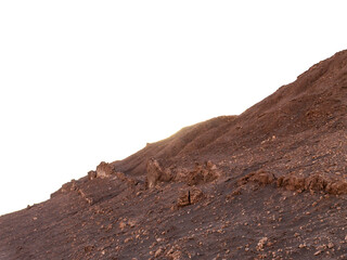 mountains located in the Atacama Desert, Chile