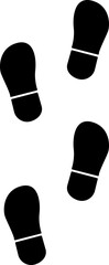 footprint foot steps