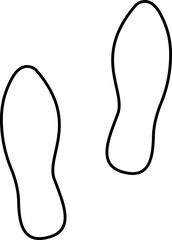 footprint foot steps