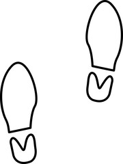 footprint foot steps