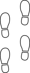 footprint foot steps