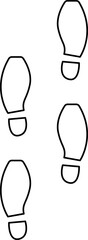 footprint foot steps