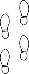 footprint foot steps