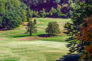 the open landscape  of the quabbin reservior