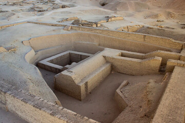 Tomb excavation in the Valley of the Kings in Luxor, Egypt