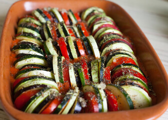 Ratatouille. French dish.