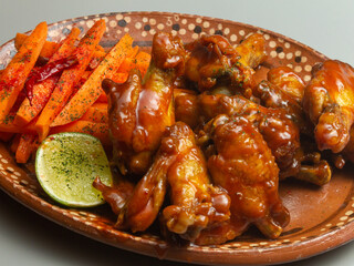 grilled chicken wings