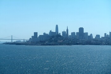 Fototapeta premium San Francisco views from the water