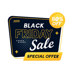 black friday sale lettering