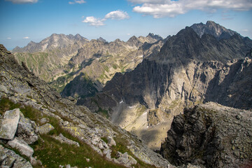 landscape in the mountains, High Tatras