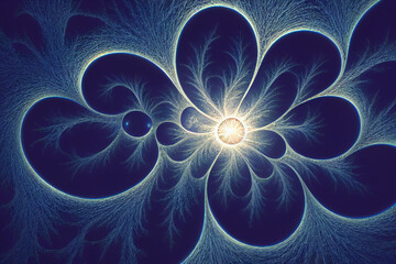 Obraz premium abstract fractal background