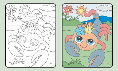 learn coloring for kids and elementary school.