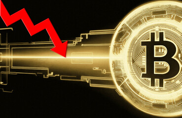 Bitcoin GOLD HD Wallpaper Thumbnail DownTrend