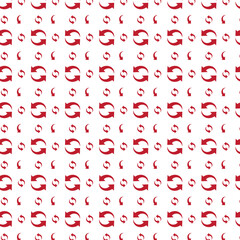 Red Abstract Pattern Design, Arrow Vector Background, Vector Illustration