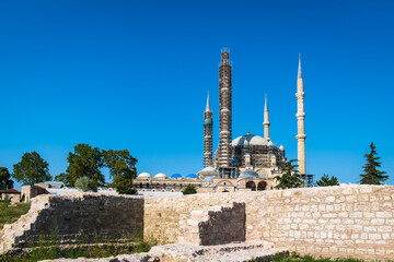 Selimiye Mosque in Edirne, Turkey - the UNESCO World Heritage Site of The Selimiye Mosque