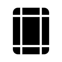 Edges Icon Vector Symbol Design Illustration