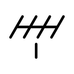 Antenna Icon Vector Symbol Design Illustration