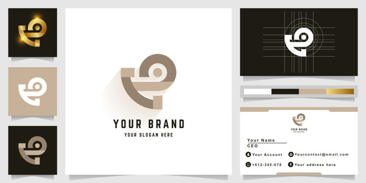 Letter Eo or Eio monogram logo