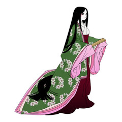 Heian period woman