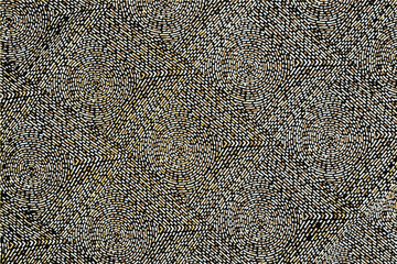 vector illustration background wallpaper abstract black dots circle and square