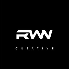 RWN Letter Initial Logo Design Template Vector Illustration