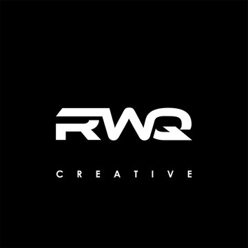RWQ Letter Initial Logo Design Template Vector Illustration