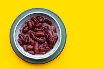 Sweet boiled red beans, Delicious dessert