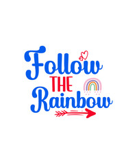 Fototapeta premium rainbow svg bundle, boho rainbow svg, boho rainbow png, regenbogen svg, rainbow clipart, boho svg files for cricut