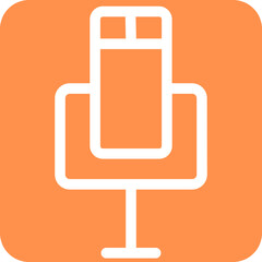 podcast mic voice icon