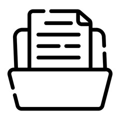 document line icon
