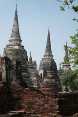 Fototapeta premium thailand, old city, ancient buildings