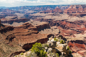 Fototapeta na wymiar The Inner Canyon From Lipan Point, South Rim , Grand Canyon National Park, Arizona, USA