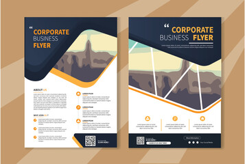 Brochure design, cover modern layout, annual report, poster, flyer in A4 with colorful triangles, geometric shapes for tech, science, market with light background