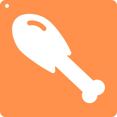 meat beef leg steak icon