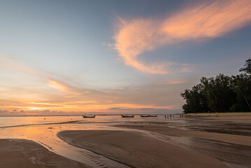 sunset on the Naiyang beach