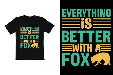 typography t shirt graphic. animal  t shirt design vector