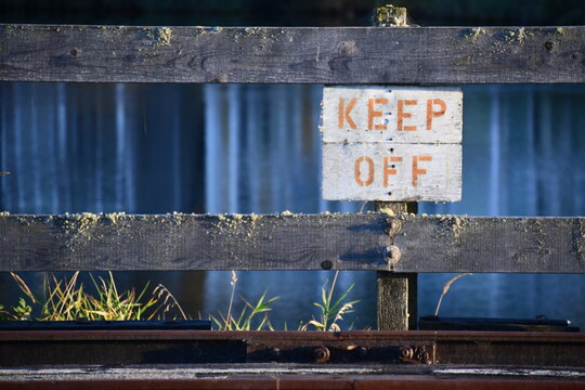 stay out of my pond
