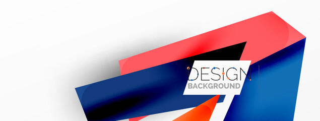 Background color abstract overlapping lines. Minimal composition vector illustration for wallpaper banner background or landing page