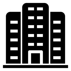 Obraz premium Icon Office With Style Glyph