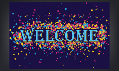 Welcome banner design