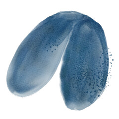 Abstract Shape Watercolor