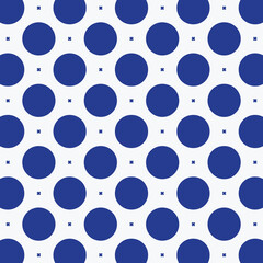 repeated dots and multiplication signs. simple isolated flat pattern design. well use as wallpaper