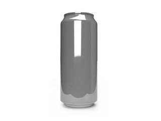 Aluminium Soda Can 3D Illustration Mockup Scene