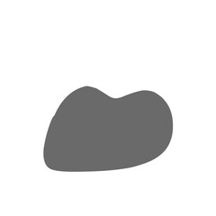 Rock Shape Flat Icon