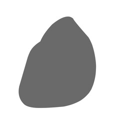 Rock Shape Flat Icon