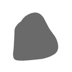 Rock Shape Flat Icon